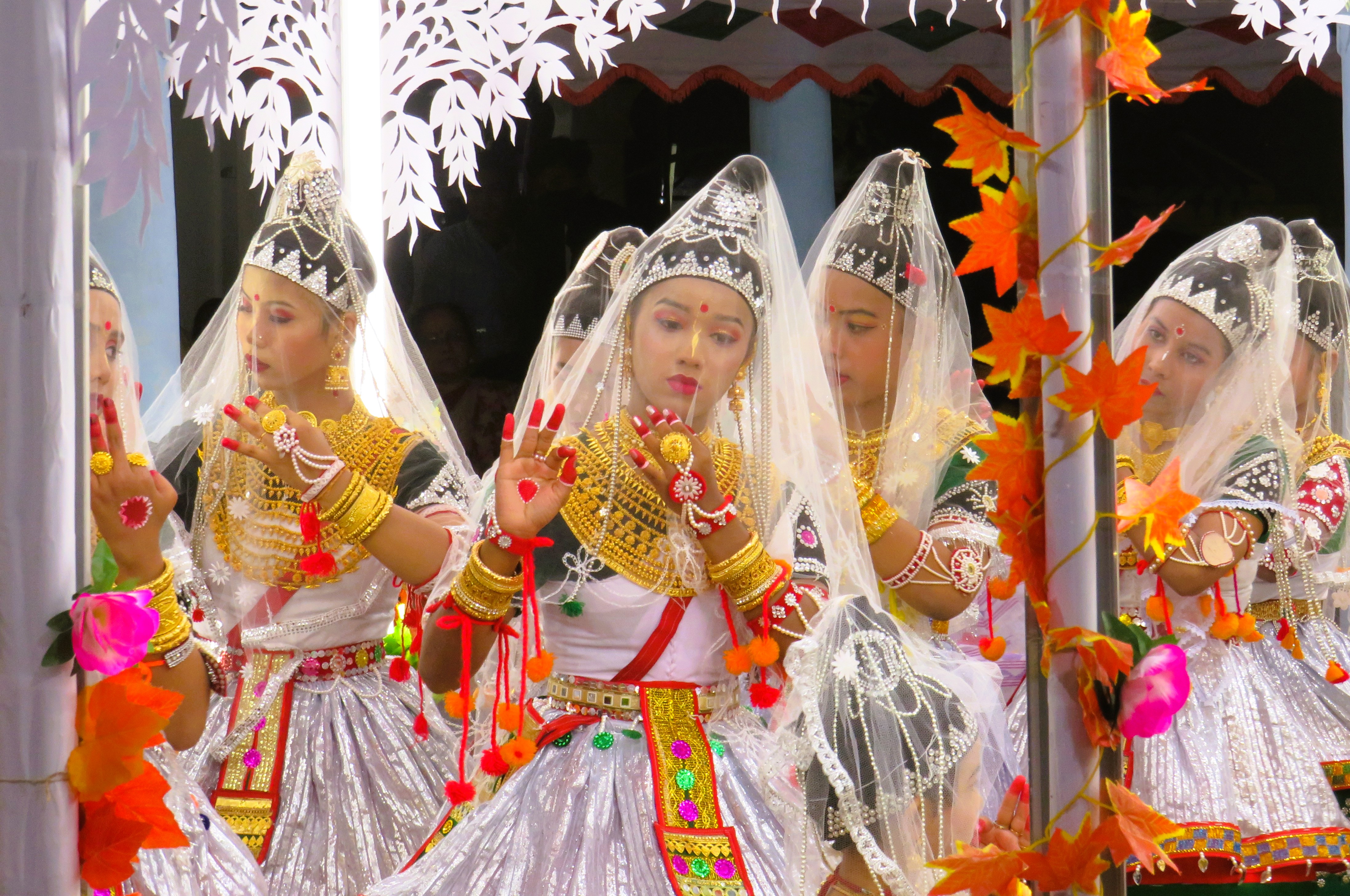 A graceful traditional dance of Bangladesh’s Manipuri heritage.